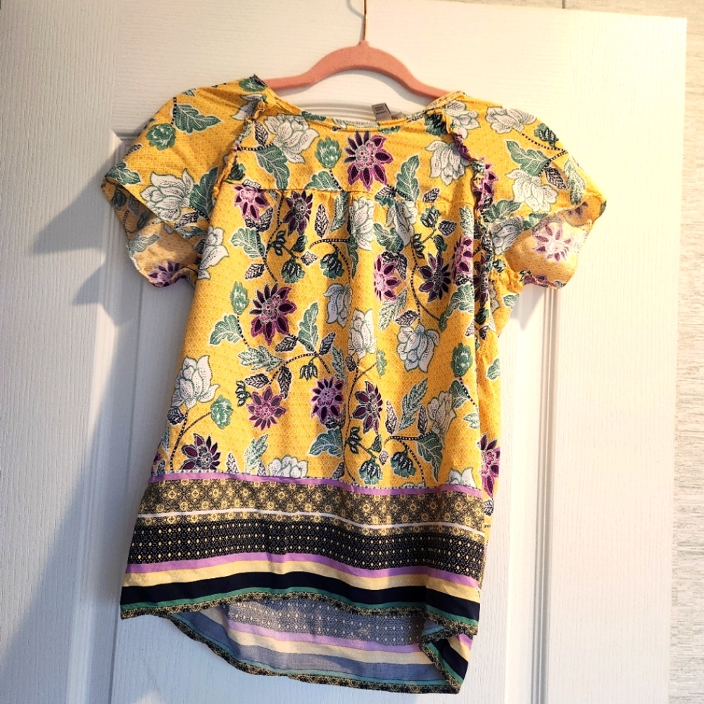 St Johns Bay Womens Blouse Size s EUC